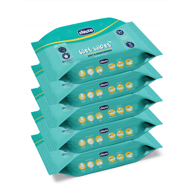 Wetwipes Pack of 5 image number 1